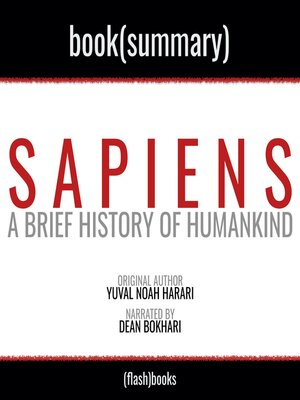 cover image of Sapiens by Yuval Noah Harari--Book Summary